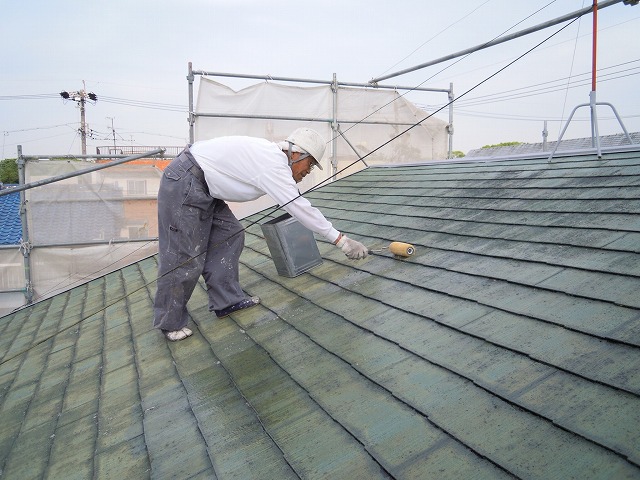 プライマー処理の様子